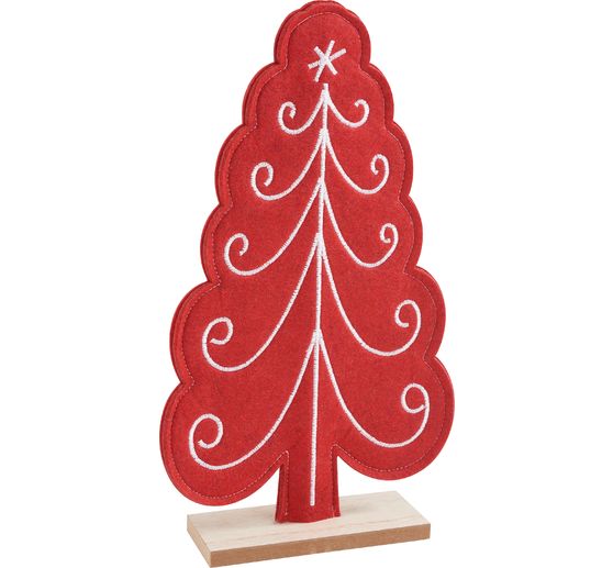 VBS Vilten staande decoratie "Kerstboom"
