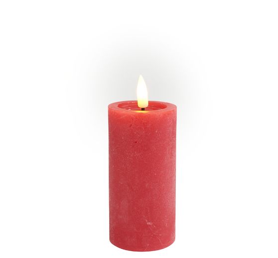 LED echte waskaars "10 x 5 cm", met timer 6/18 uur.