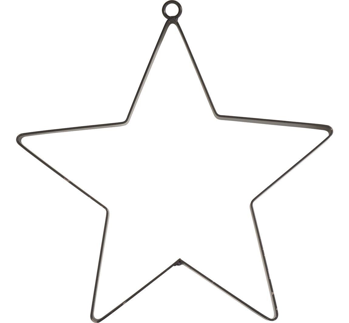 Metalen ringster "Skyla" - Ø 24 cm