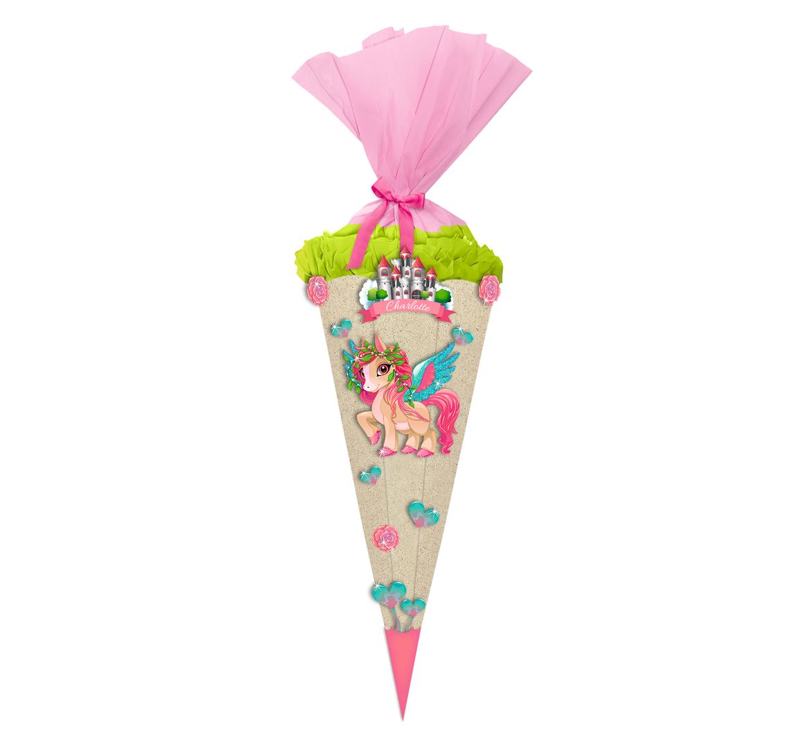 Schoolkegel knutselset "Green & Easy" - Pegasus
