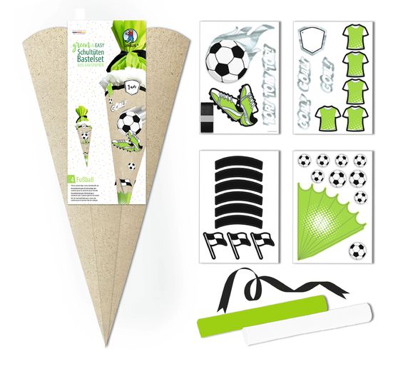 Schoolkegel knutselset "Green & Easy"