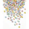 Glass mosaic stones mix, assorted colours Pastel