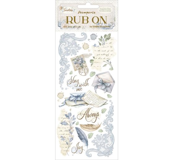 Rub On Transfer paper "Timeless"