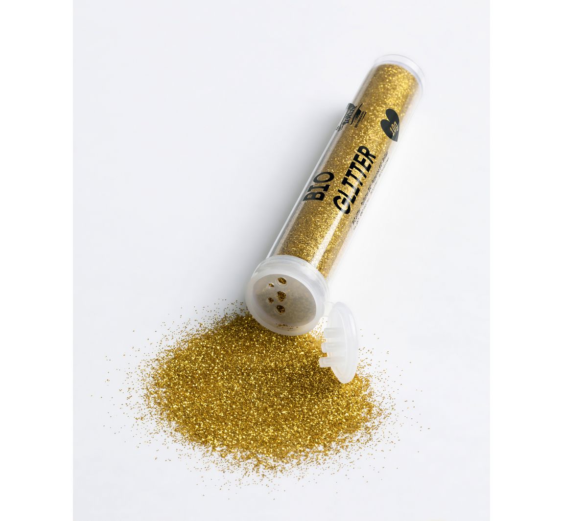 Bio glitter, 10 g - Goud