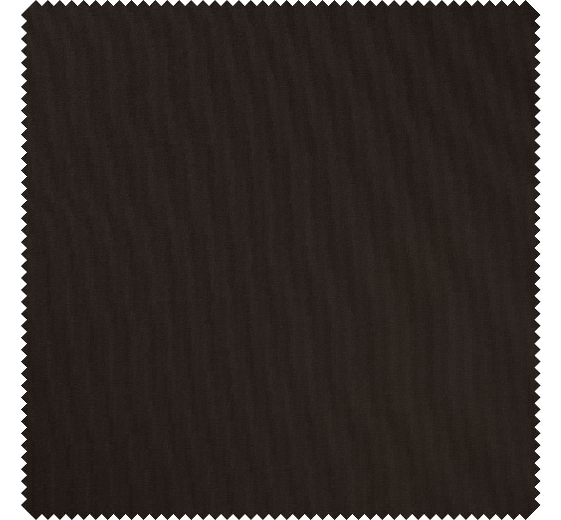 Katoenen single jersey "Uni" - Donkerbruin