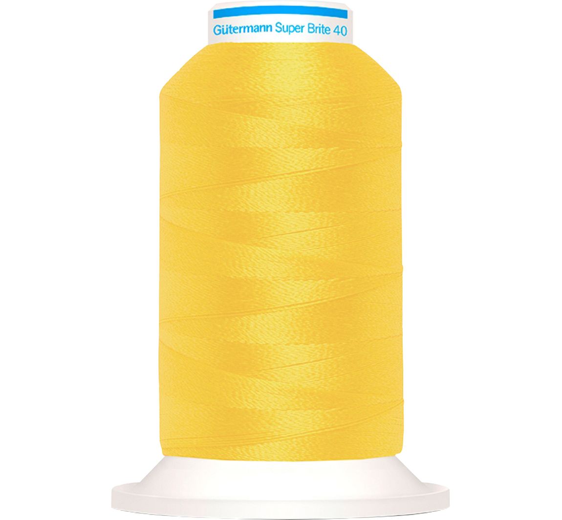 Gütermann Super Brite machine borduurgaren - 5626 Zonnegeel