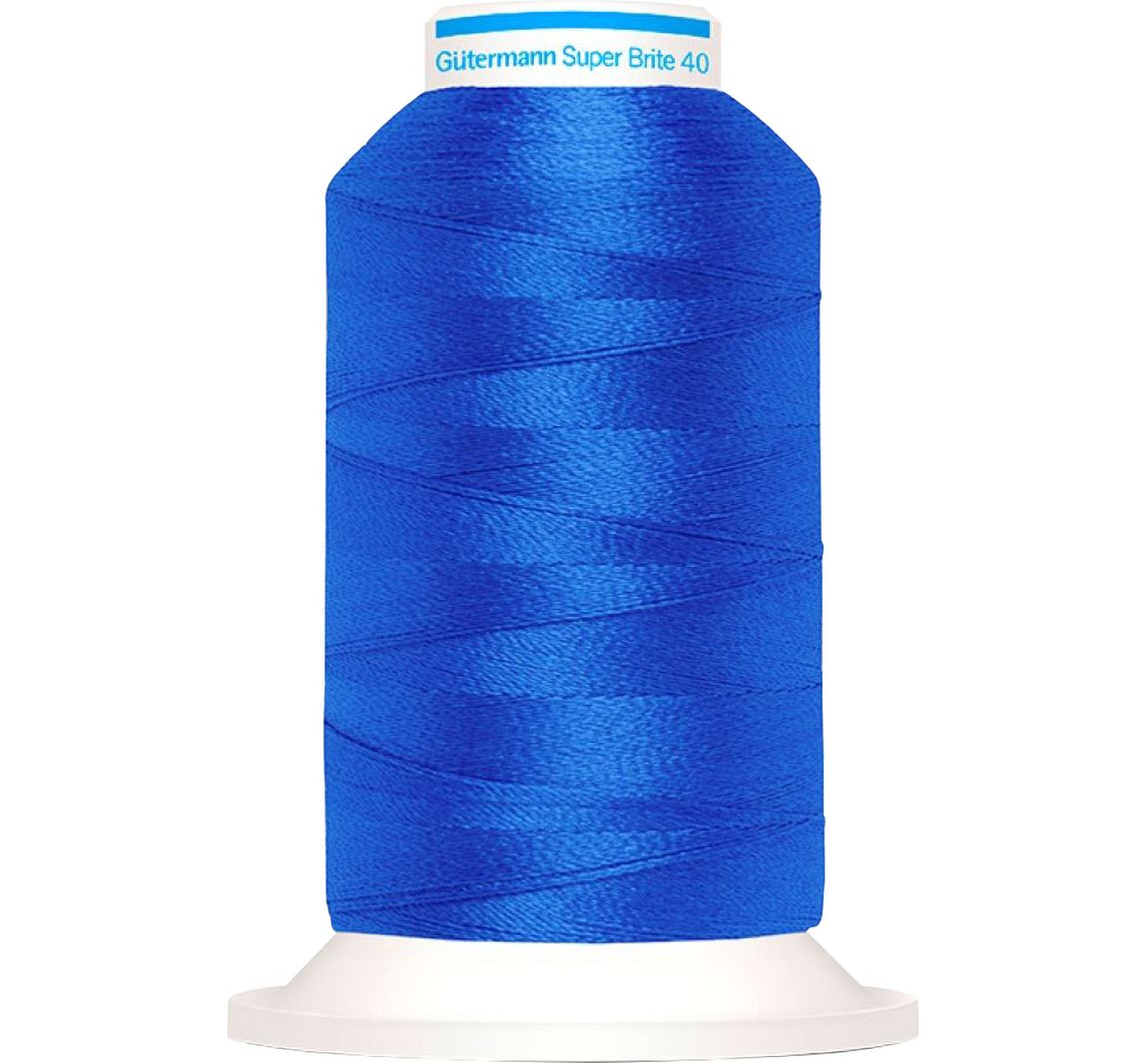 Gütermann Super Brite machine borduurgaren - 5580 Medium Blauw