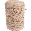Gerecycled garen met gouddraad, Ø 2mm Zand