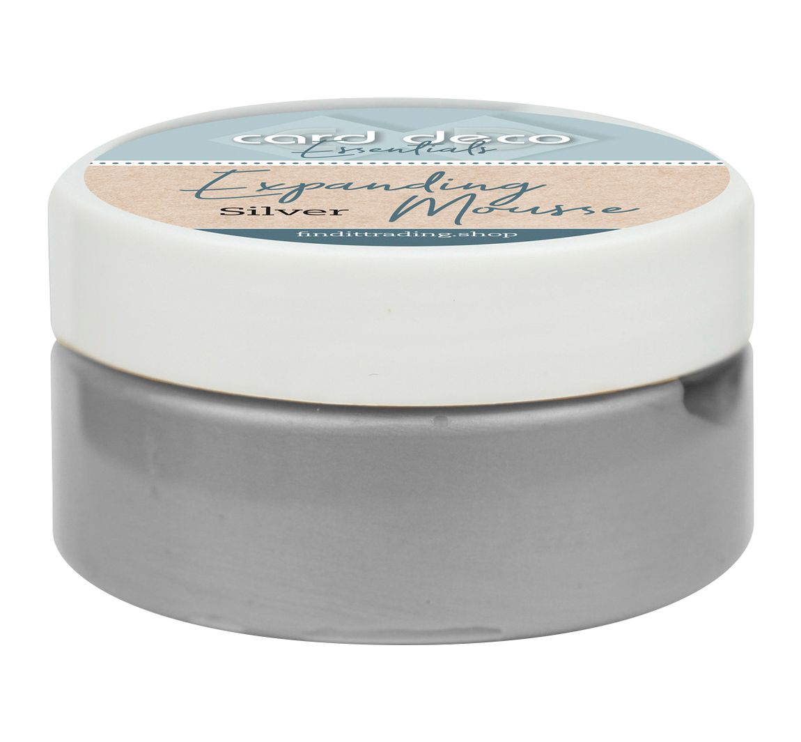 Stencilcrème "Expanding Mousse" - Silver