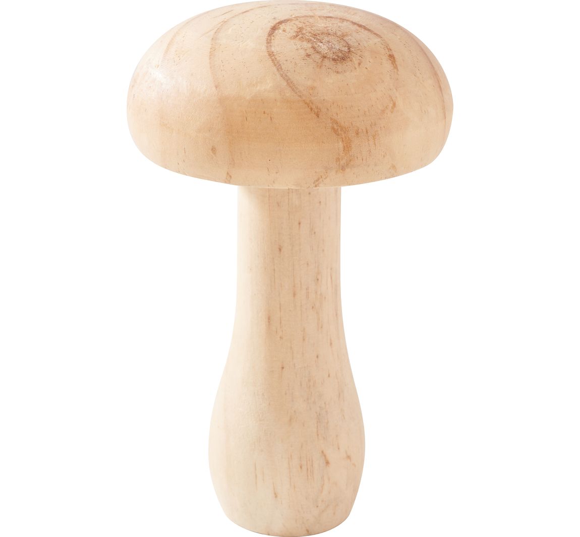 VBS Houten paddenstoel - 12 cm
