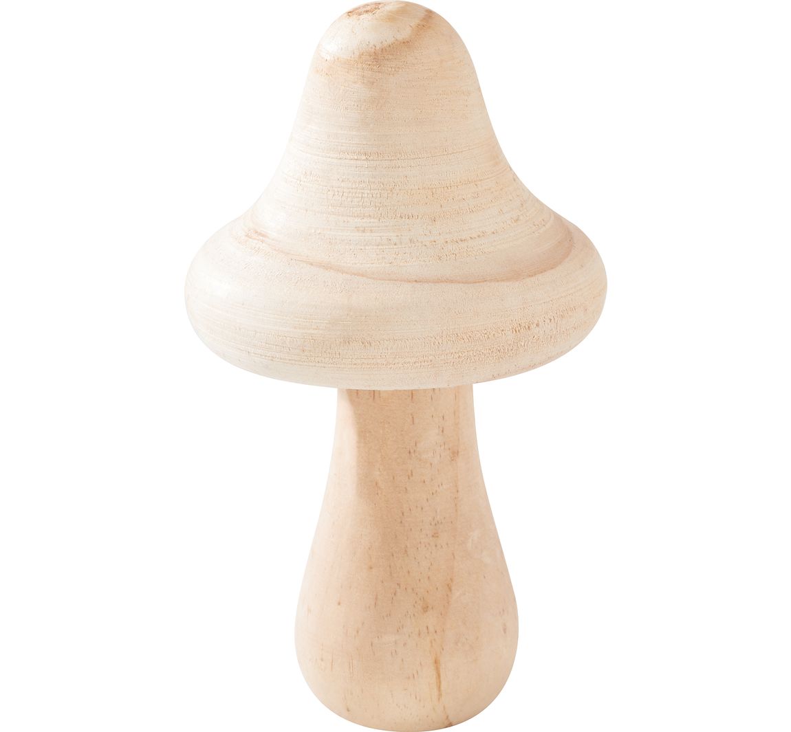VBS Houten paddenstoel - 14 cm