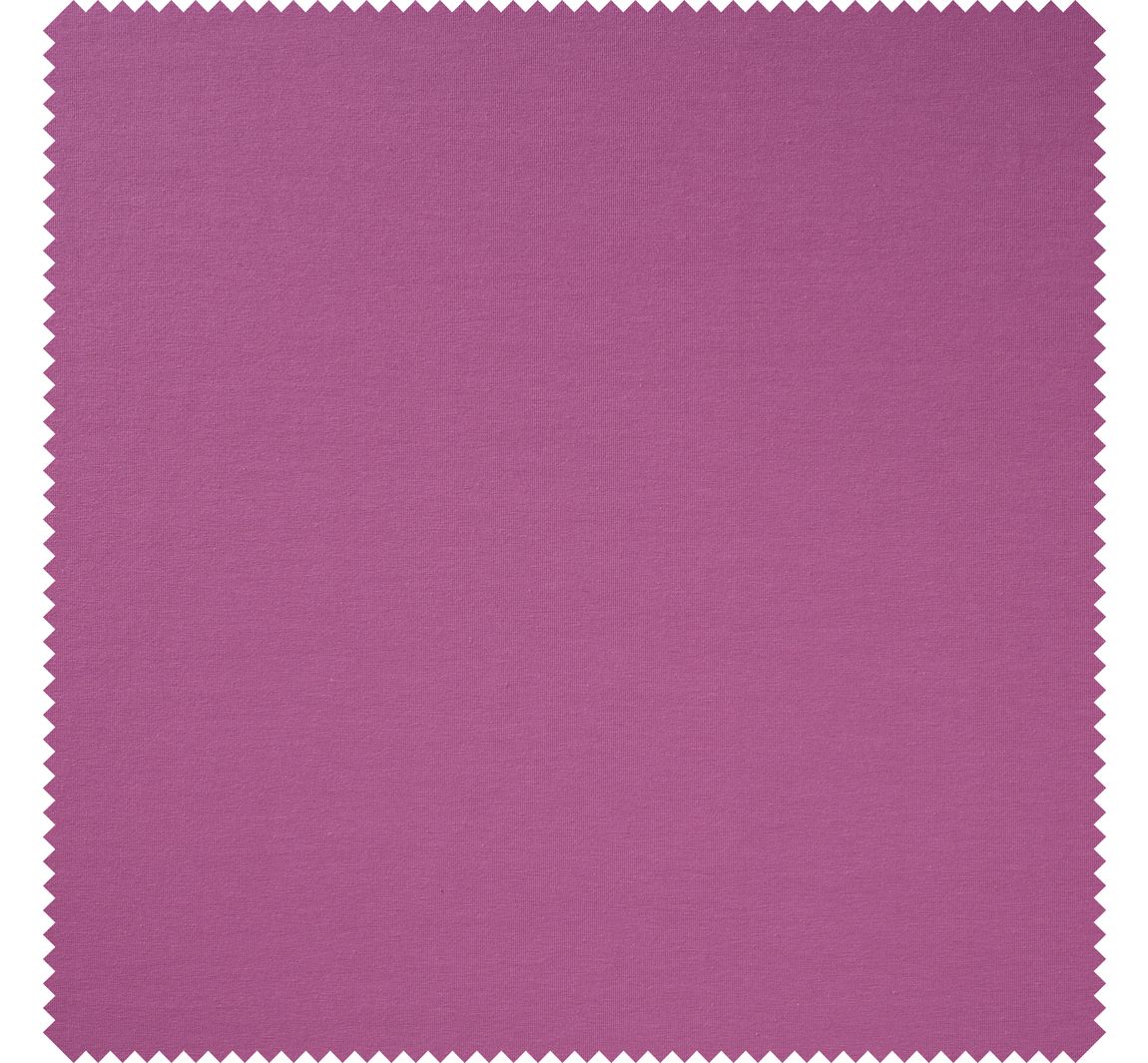 Katoenen single jersey "Uni" - Violet