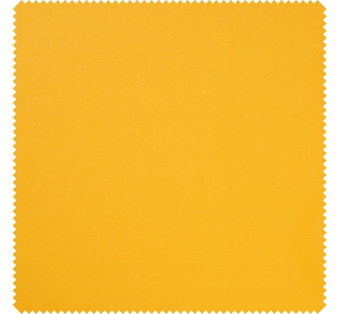 Katoenen single jersey "Uni" - Mango geel