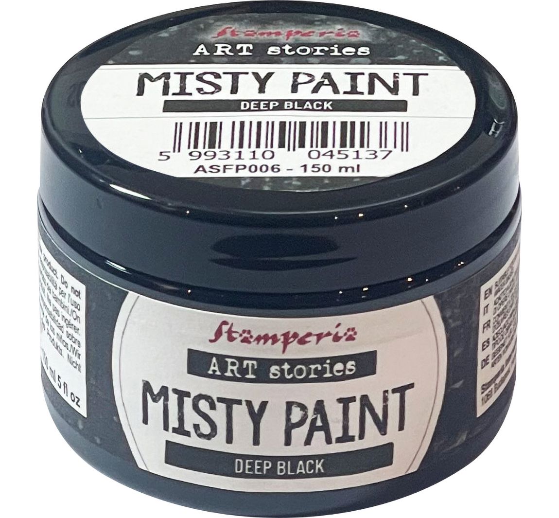 Stamperia Misty Paint - Deep Black