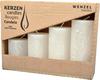 Advent candles "Rustic", tiered, set of 4