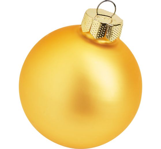 Kerstballen van glas, Ø 6cm