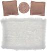 Miniature set "Cushion and rug"