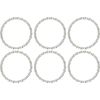 Metalen ring gedraaide Zilver