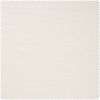 Decoratieve stof linnen optiek "Uni" Off-White