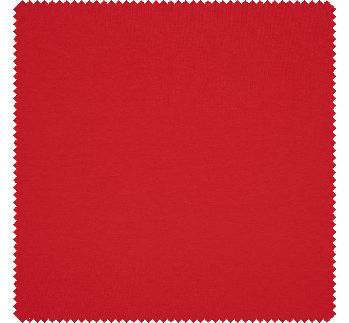 Katoenen single jersey "Uni" - Rood