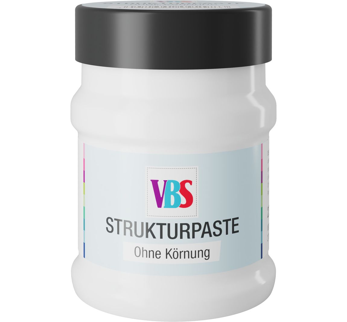 VBS Structuurpasta "Zonder korrel" - 230 ml