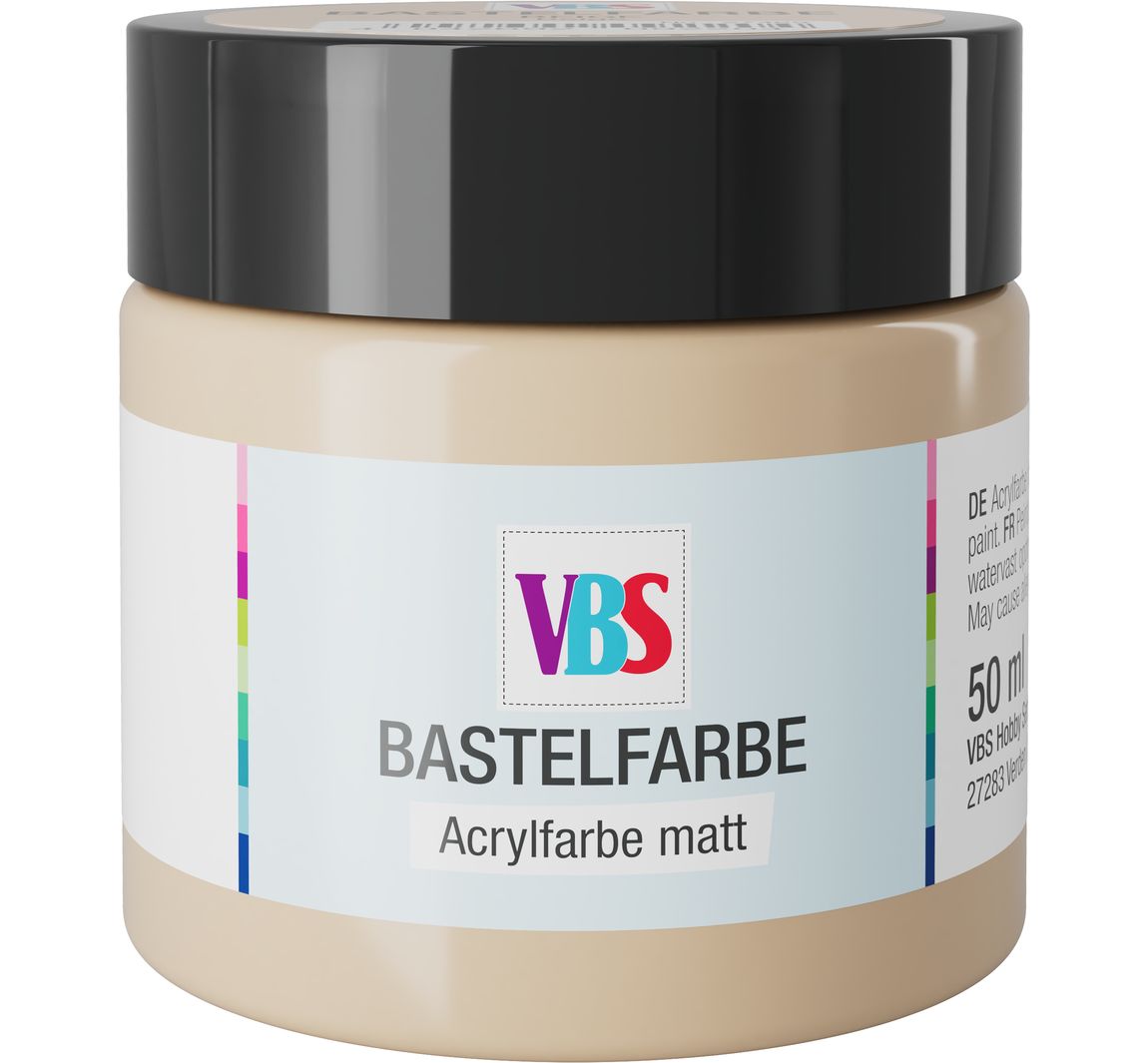 VBS Knutselverf, 50 ml - Beige