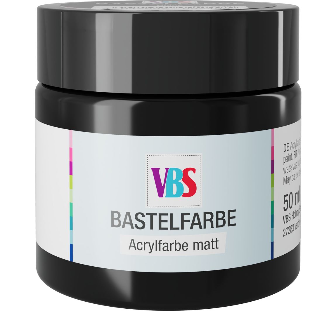 VBS Knutselverf, 50 ml - Zwart