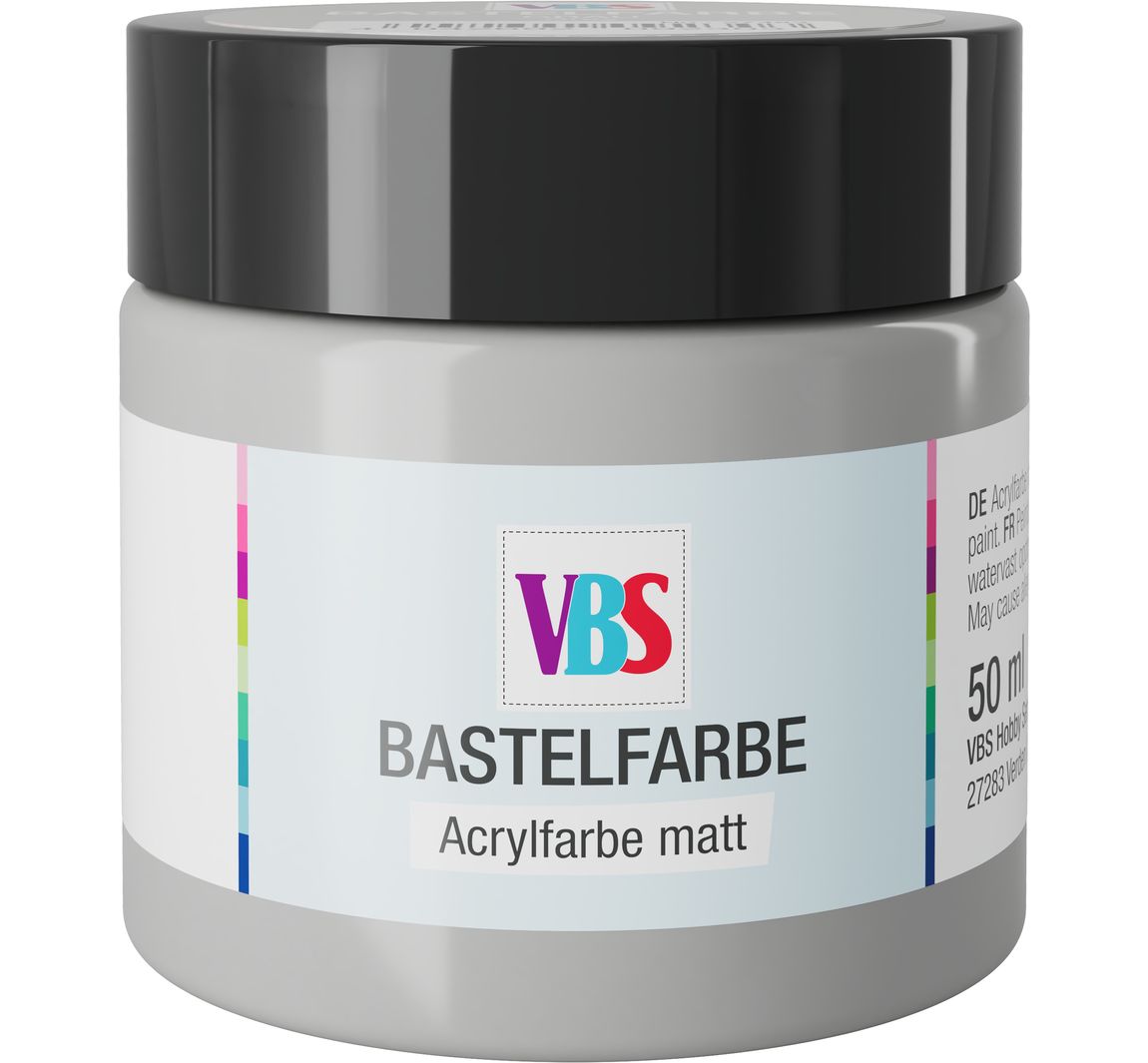VBS Knutselverf, 50 ml - Grafiet