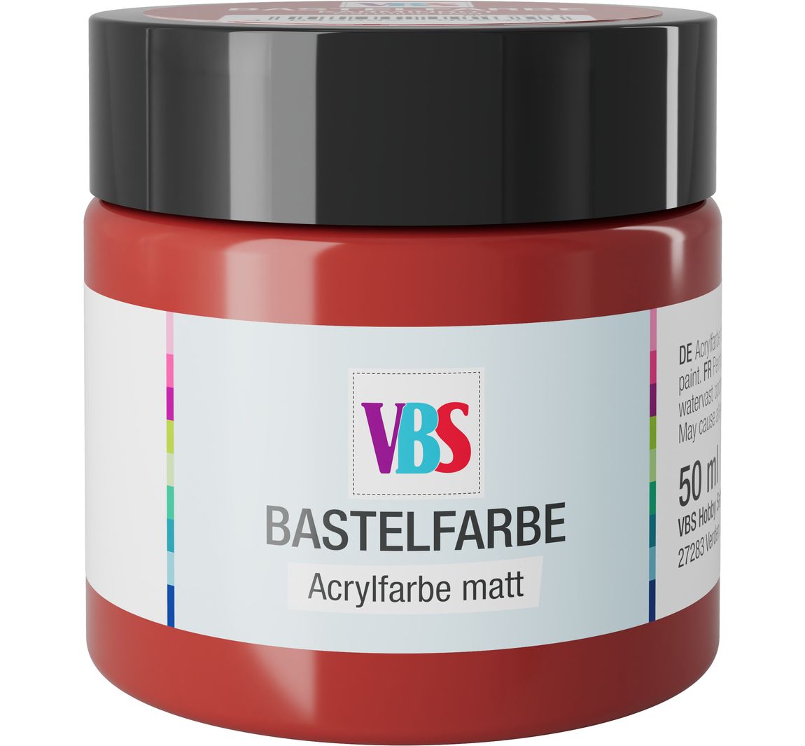 VBS Knutselverf, 50 ml - Karmijnrood