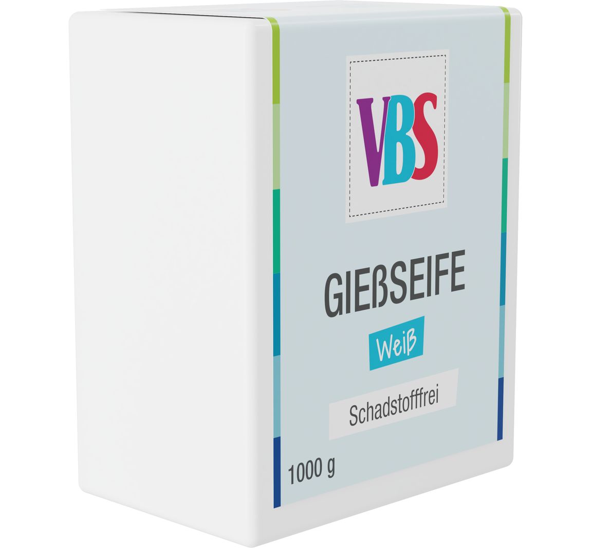 VBS Gietzeep, wit - 1000 g