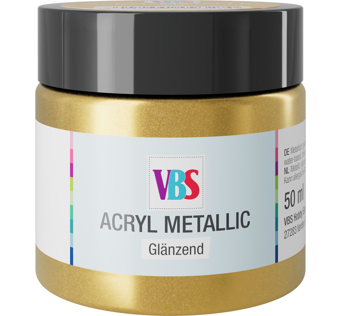 VBS Acryl metallic - Antiek goud