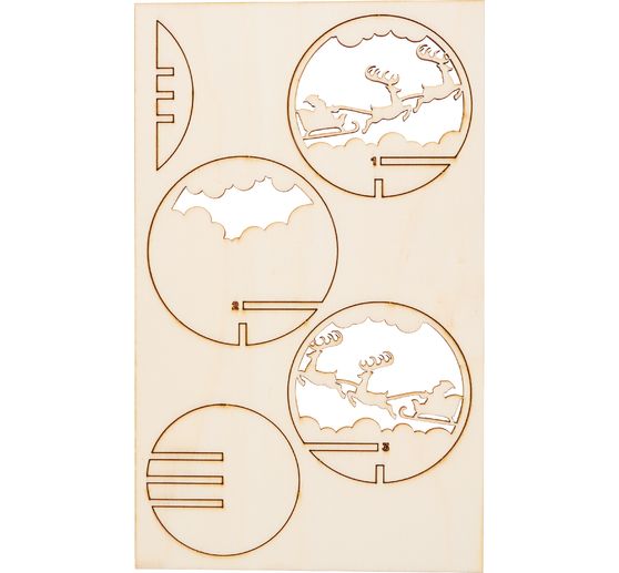 VBS Houten bouwpakket voor acryl bal