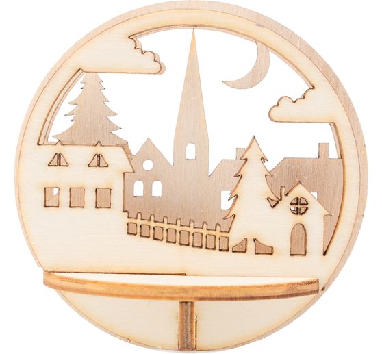 VBS Wooden building kit for acrylic ball