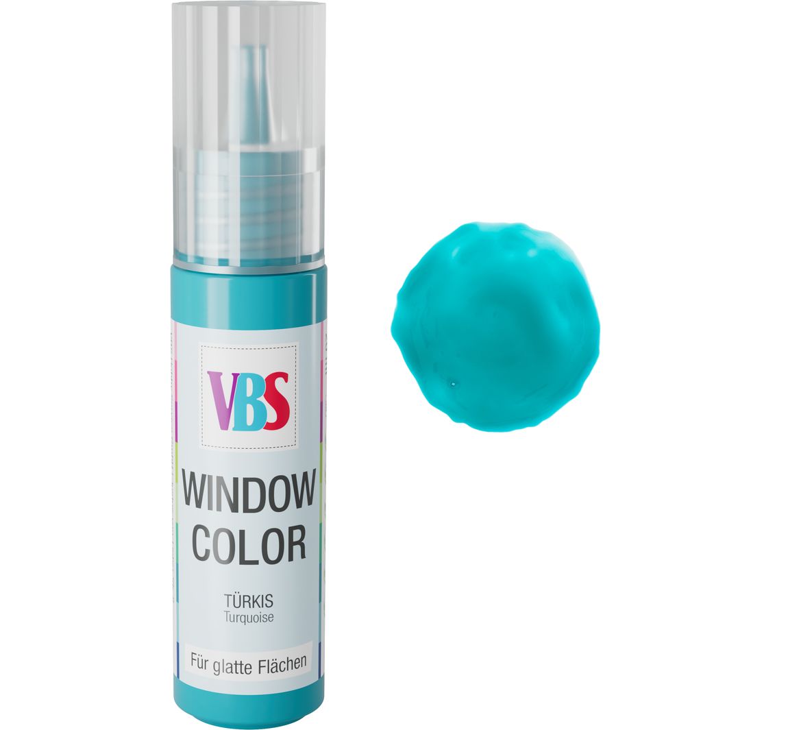 VBS Window Color - Turkoois