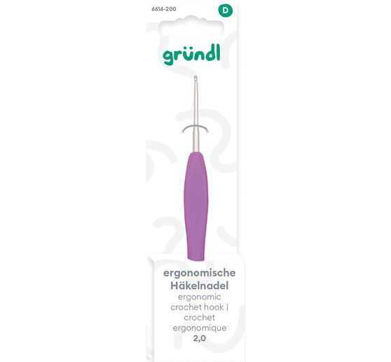 Gründl Haaknaald Ergonomisch