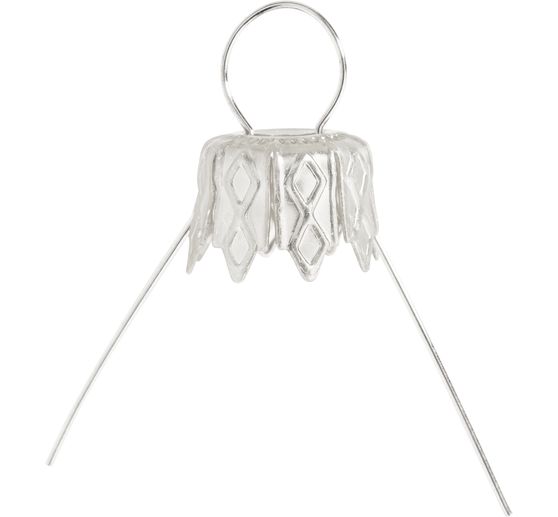 Haakjes voor kerstballen met kap