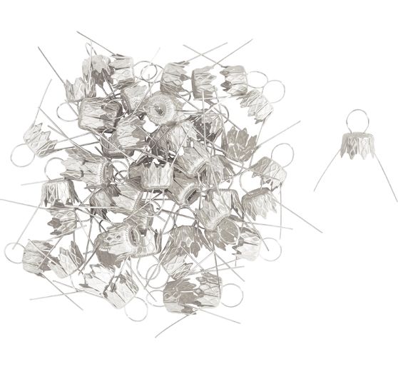 Haakjes voor kerstballen met kap