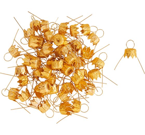 Haakjes voor kerstballen met kap