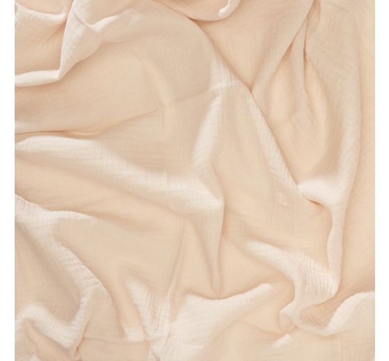 Musselin katoenen stof "Uni"