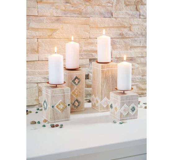 VBS Candle holders, set of 4