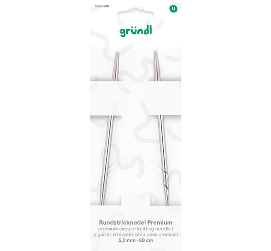 Gr&uuml;ndl circular knitting needle
