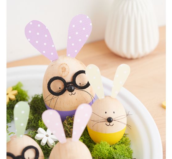 Wooden beads, &Oslash; 8 mm, 85 pieces