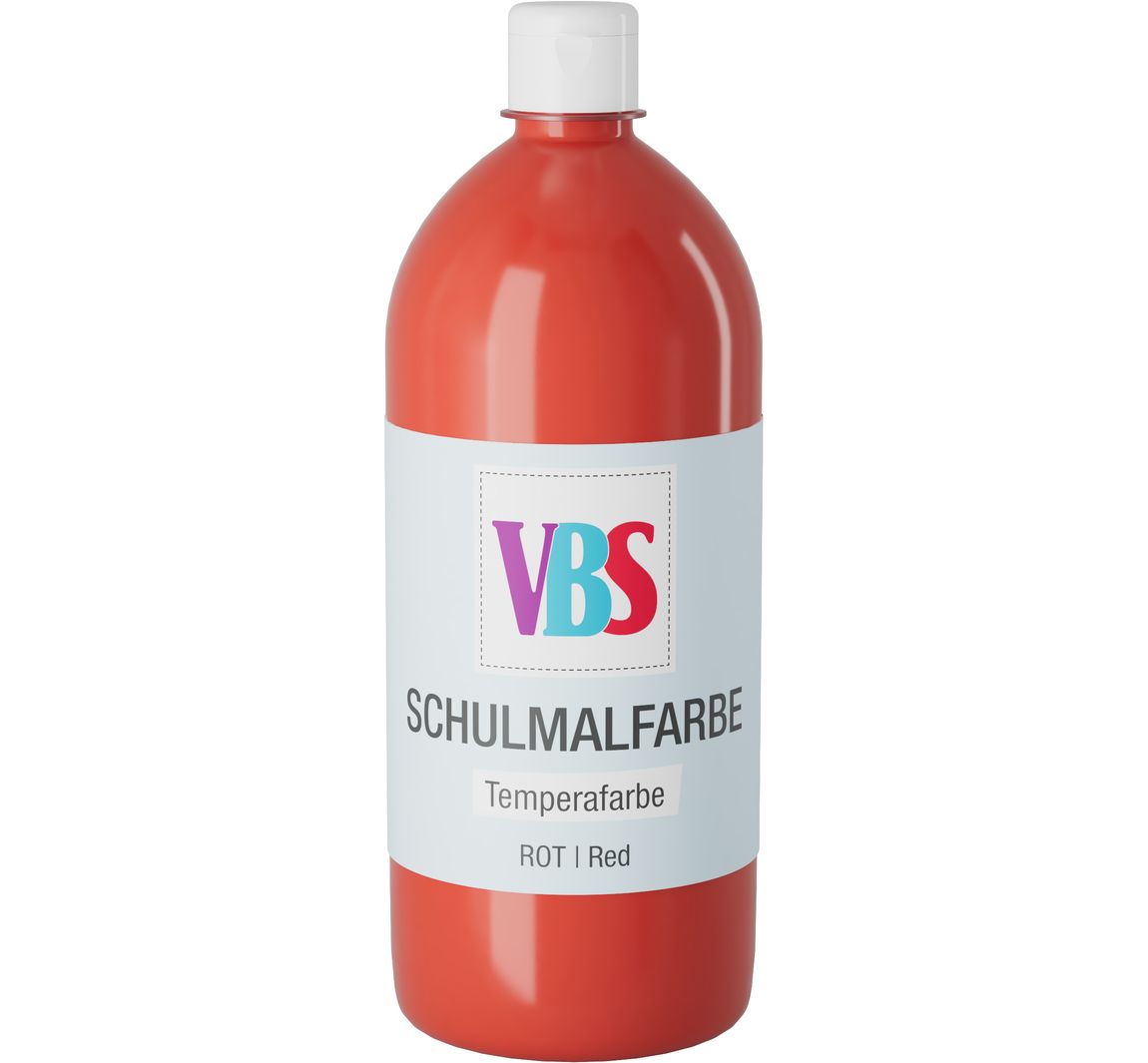 VBS Schoolverf, 1000 ml - Rood