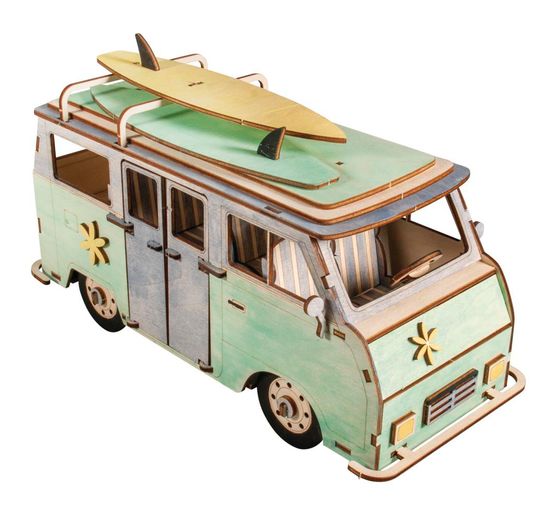 Houten bouwpakket "Camper"