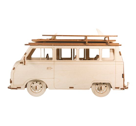 Houten bouwpakket "Camper"