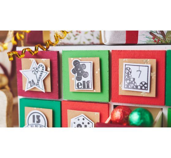 VBS Silicone stamp "Advent numbers"