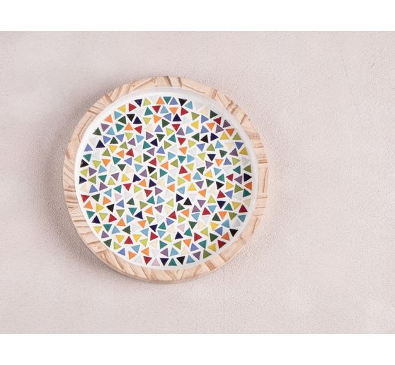 Houten Trayschaal "Rond"