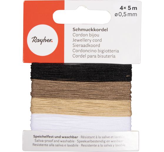 Jewellery cord, 0.5 mm