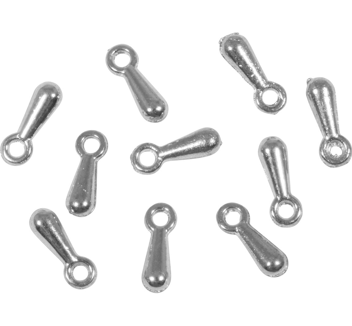 MIni decoratieve hanger "Druppel" - Zilver