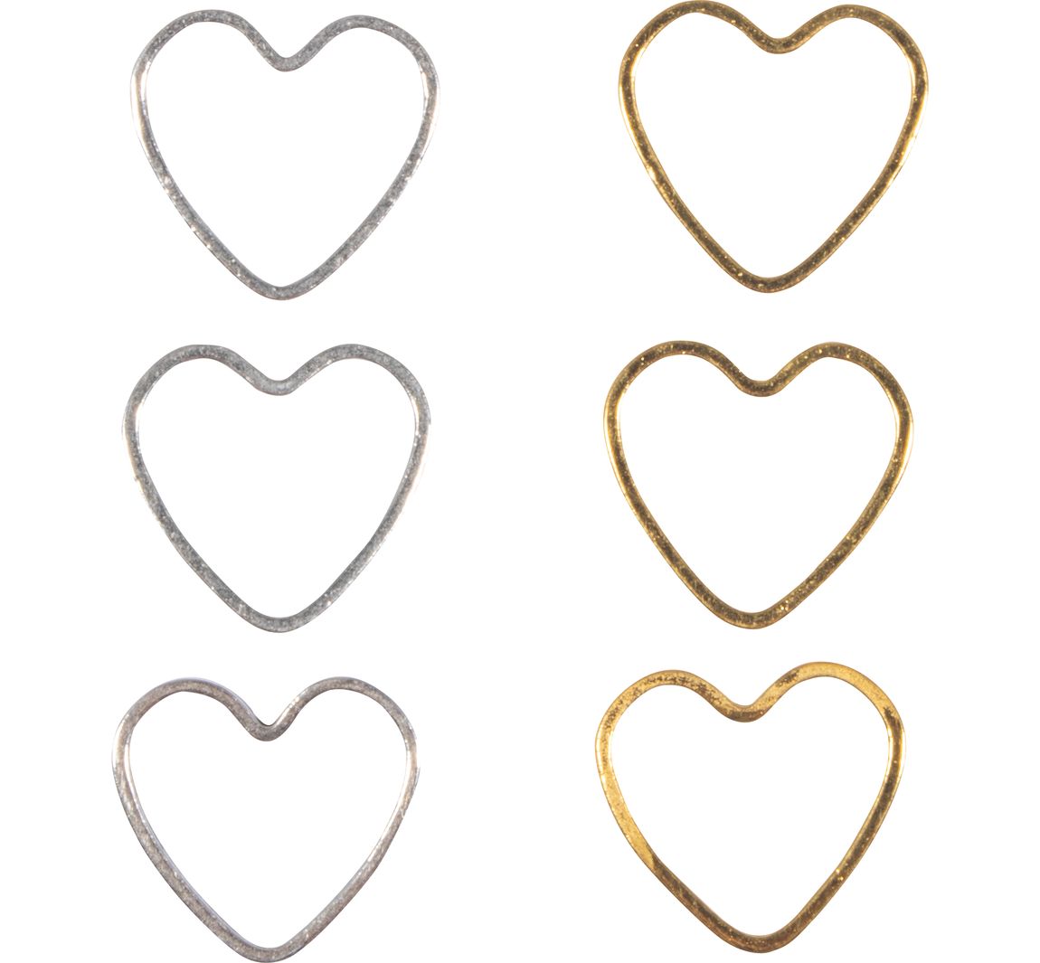 Decoratieve elementen, zilver/goud - Knuffelen